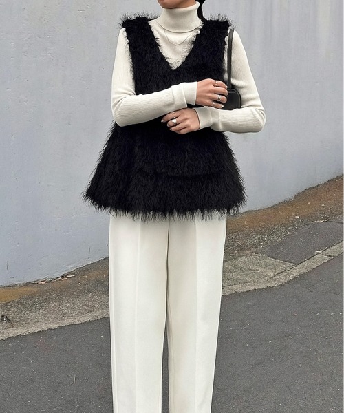 NOLITA LABORATORY ベスト ジレ 「 NOLITA / ノリータ 」 ふわふわ