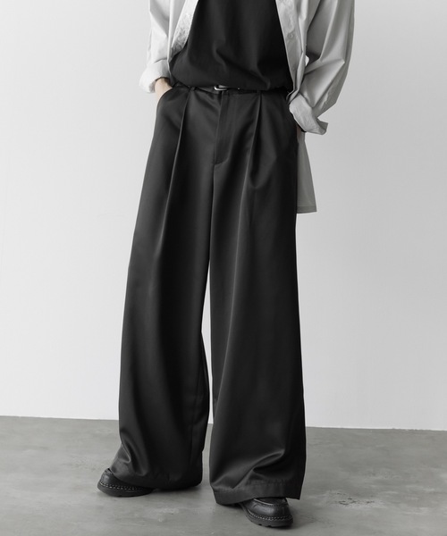 「remer」 パンツ SMALL グレイッシュベージュ メンズ_画像5