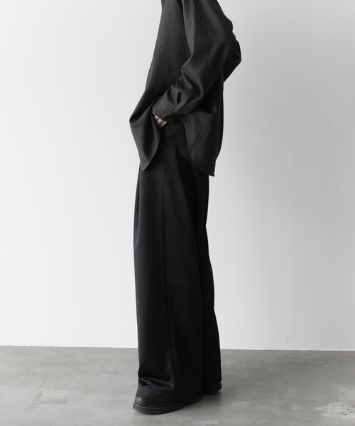 「remer」 パンツ SMALL グレイッシュベージュ メンズ_画像6