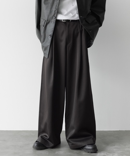 「remer」 パンツ SMALL グレイッシュベージュ メンズ_画像8