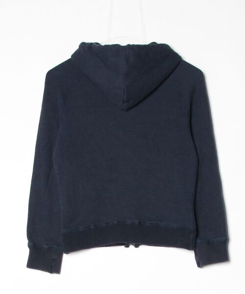 「beautiful people」 ジップアップパーカー 130 ネイビー レディース_画像2