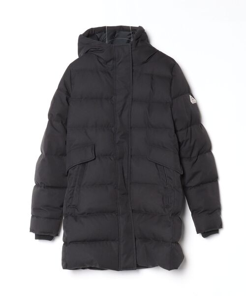 PYRENEX ダウンジャケット ブラック 38 Pyrenex（ピレネックス） ダウンコート 38 ブラック レディース
