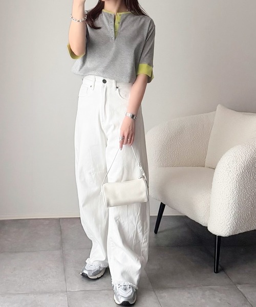 classicalelf（クラシカルエルフ） ヘンリーネック tシャツ 半袖 大人 
