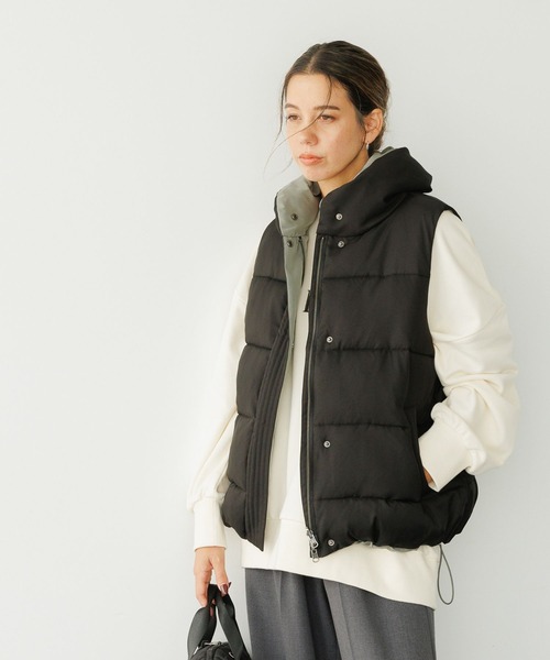 BAYFLOW（ベイフロー） ベスト MEDIUM ブラック レディース : ZOZOTOWN