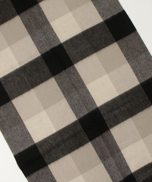 「TWEED MILL」 ストール F ライトグレー レディース_画像7