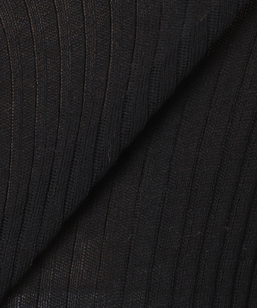 NOBLE（ノーブル） カーディガン 「追加」CO/SILK リブカーディガン