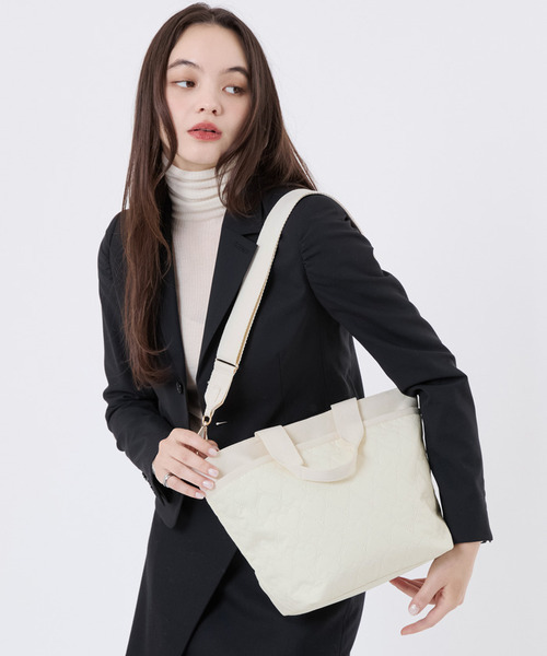 LeSportsac（レスポートサック） トートバッグ BUCKET TOTE エクリュ