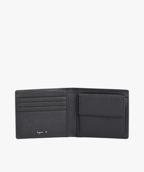agnes b.（アニエスベー） 財布 レザー 二つ折り ウォレット ABH05−01
