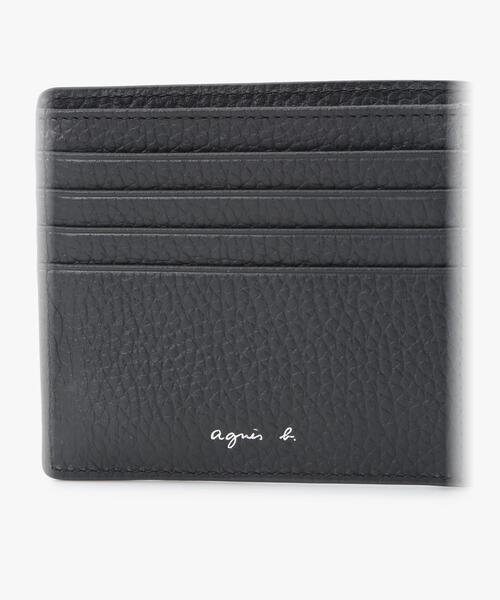 agnes b.（アニエスベー） 財布 レザー 二つ折り ウォレット ABH05−01