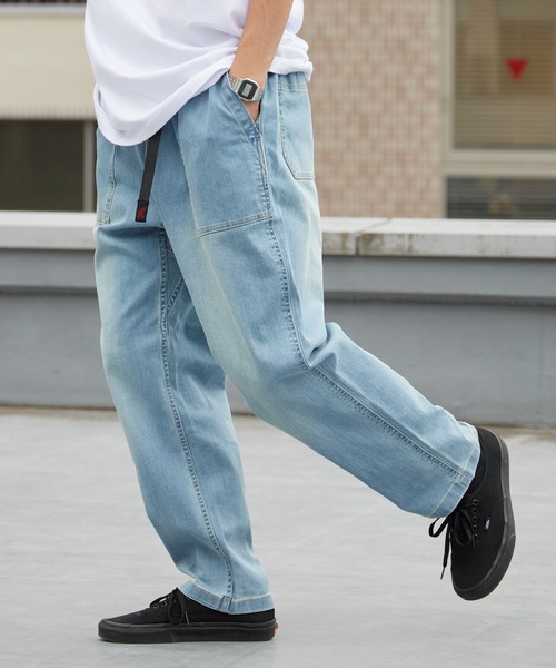Gramicci（グラミチ） ワイドパンツ ジーンズ STRETCH DENIM LOOSE 