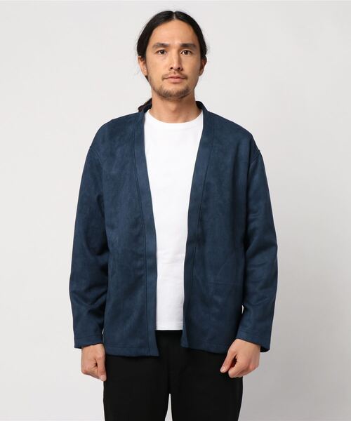 「417 EDIFICE」 カーディガン MEDIUM ネイビー メンズ_画像4