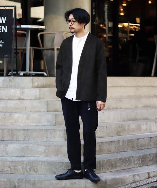 「417 EDIFICE」 カーディガン MEDIUM ネイビー メンズ_画像8