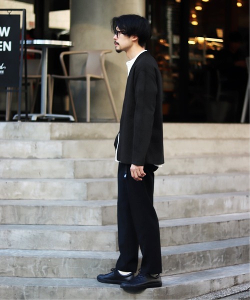 「417 EDIFICE」 カーディガン MEDIUM ネイビー メンズ_画像9