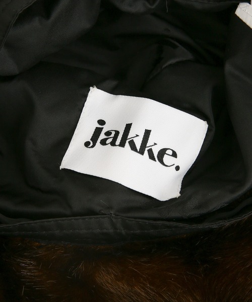 「jakke」 ハット FREE ダークブラウン レディース_画像7