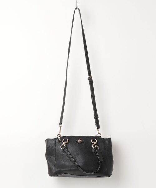 COACH（コーチ） ワンポイントショルダーバッグ - ブラック レディース
