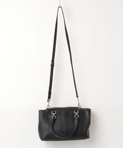 「COACH」 ワンポイントショルダーバッグ - ブラック レディースの画像