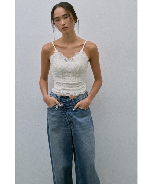 un/neu キャミソール レースフィットキャミソール : ZOZOTOWN Yahoo!店