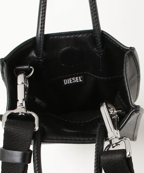 DIESEL（ディーゼル） 2WAYバッグ UNI ブラック レディース : ZOZOTOWN