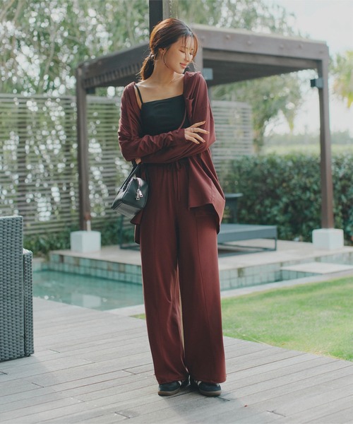 ラッシュガード 「 」 裾ストリング2wayパンツ レディース : ZOZOTOWN