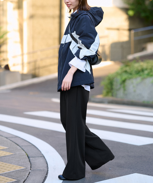 「SLOBE IENA」 イージーパンツ 36 ブラック レディースの画像