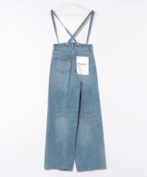「Healthy denim」 デニムパンツ 5号 インディゴブルー レディースの画像