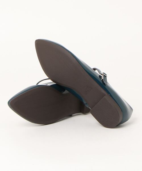 「Balancoire」 フラットパンプス 23.5cm ブルーグリーン レディース_画像3