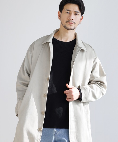 「SPU」 長袖ニット L チャコール メンズ_画像5