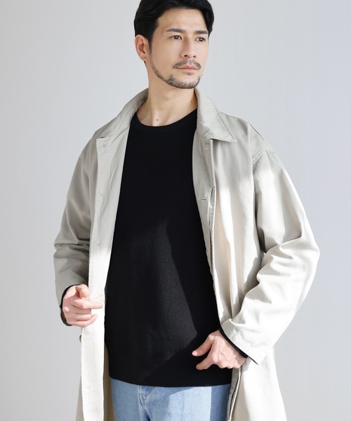 「SPU」 長袖ニット L チャコール メンズ_画像6