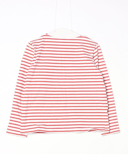 「maillot」 ボーダー柄長袖カットソー 0 レッド レディース_画像2