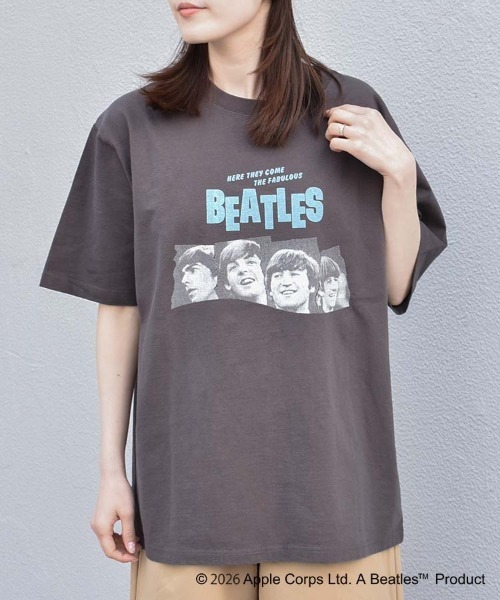 The Beatles tシャツ 半袖 THE BEATLESツアープリントTシャツ