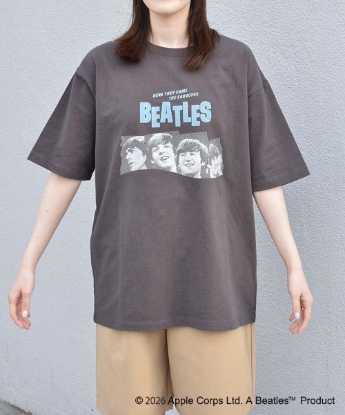 The Beatles tシャツ 半袖 THE BEATLESツアープリントTシャツ