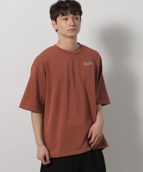 LAKOLE（ラコレ） tシャツ 「接触冷感」シルキーダンボールTシャツ