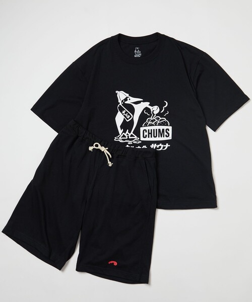 CHUMS（チャムス） セットアップ LARGE ブラック メンズ : ZOZOTOWN