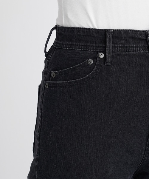 「YANUK」 デニムパンツ 23inch ブラック レディース_画像5