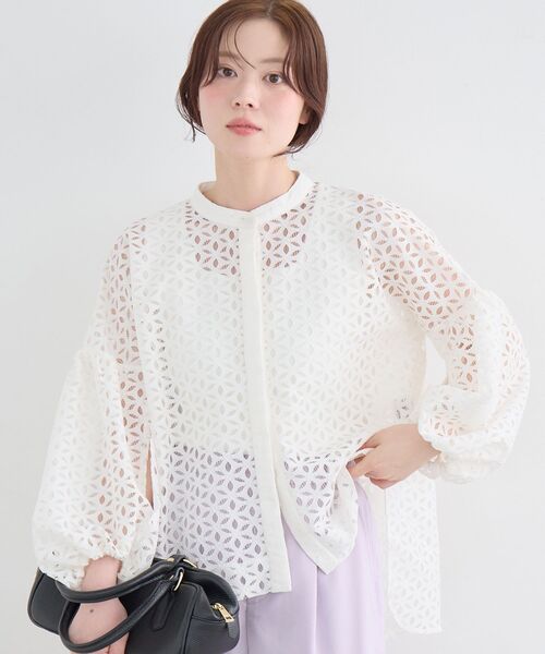 le.coeur blanc（ルクールブラン） ブラウス シャツ TORRAZZO DONNA