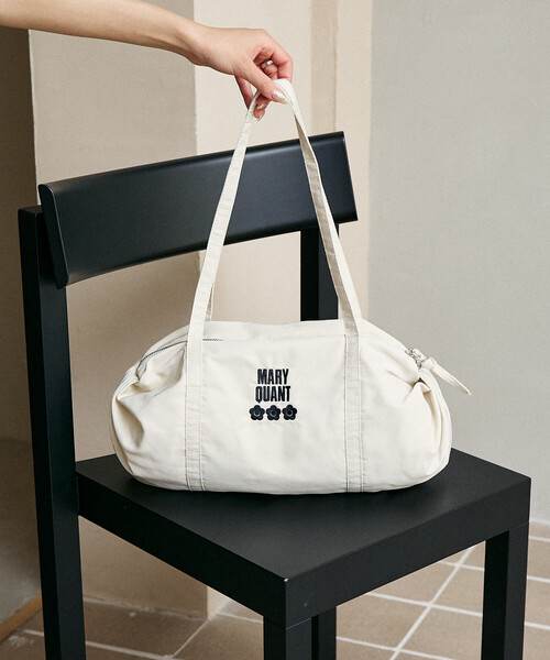 ✨未使用品✨MARY QUANT トートショルダーバッグ　ブラック×ホワイト MARY QUANT（マリークヮント） トートバッグ ONE SIZE ブラック