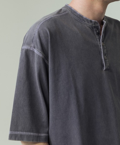 「SLICK」 半袖Tシャツ 1 ブラック メンズ_画像2