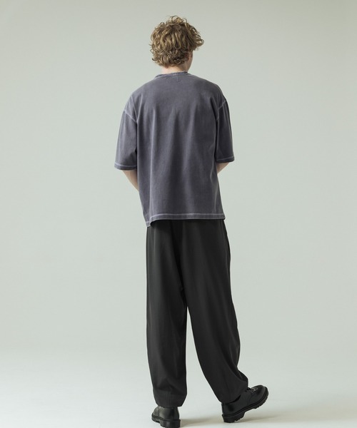 「SLICK」 半袖Tシャツ 1 ブラック メンズ_画像8