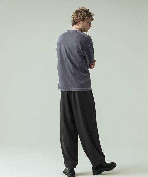 「SLICK」 半袖Tシャツ 1 ブラック メンズ_画像9