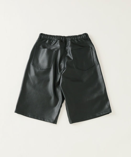 本革 ジャーナルスタンダード 羊革 レザー ハーフパンツ ショーツ JOURNAL STANDARD relume（ジャーナルスタンダード レリューム