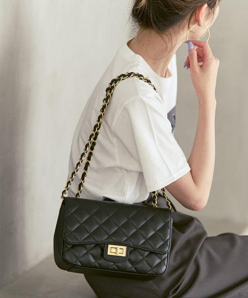 美品　Maison Vincent メゾンヴァンサン チェーンバッグ maison-vincent（メゾンヴァンサン） ショルダーバッグ バッグ 「WEB