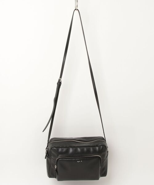 最終値下げ価格　美品　agnes b. ショルダーバッグ ブラック agnes b.（アニエスベー） ショルダーバッグ FREE ブラック レディース