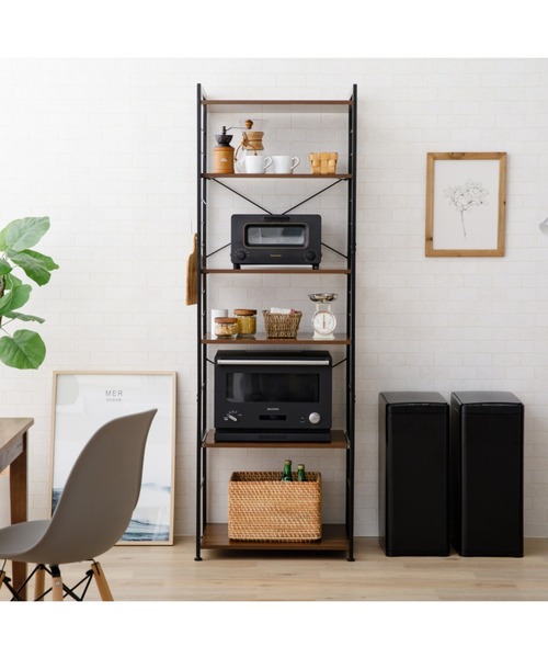 東京家具 収納 「HEIM」キッチンラック60cm/ハイタイプ