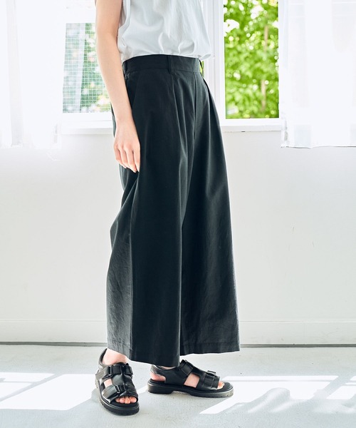 パンツ エアリータッチ機能付きワイドパンツ おすすめネット