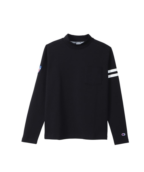 Champion モックネックTシャツ L tシャツ 「Champion/チャンピオン」メンズ GOLF モックネックシャツ