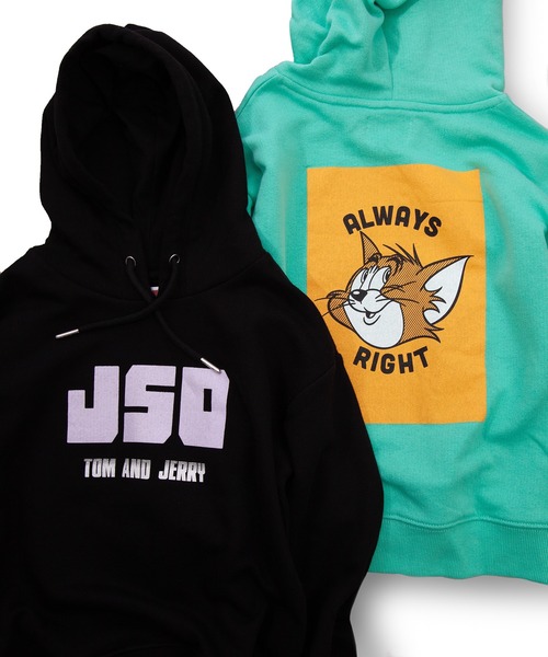 パーカー  飛び裏毛TOM＆JERRY　顔面TOM　PK(M4) キッズ 子供服 男の子 女の子 | ブランド登録なし | 03