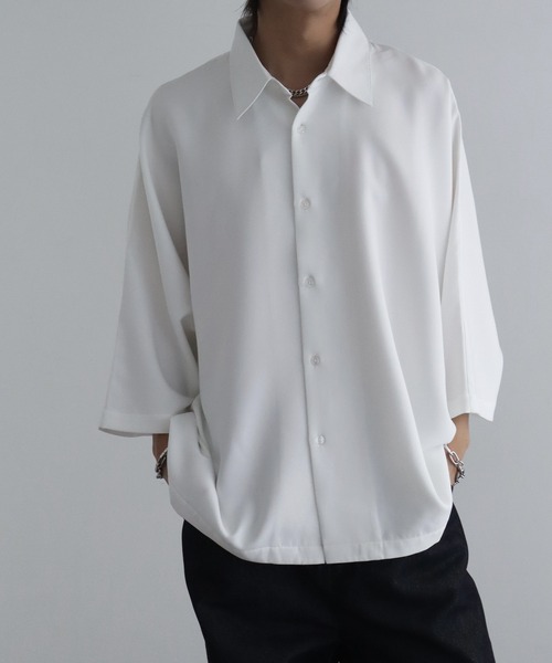welise（ウェライズ） シャツ 「welise/ウェライズ」リッチドレープ