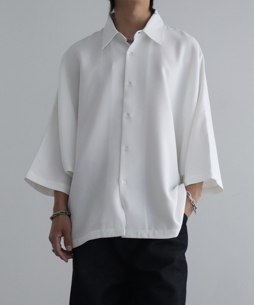 welise（ウェライズ） シャツ 「welise/ウェライズ」リッチドレープ
