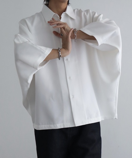 welise（ウェライズ） シャツ 「welise/ウェライズ」リッチドレープ