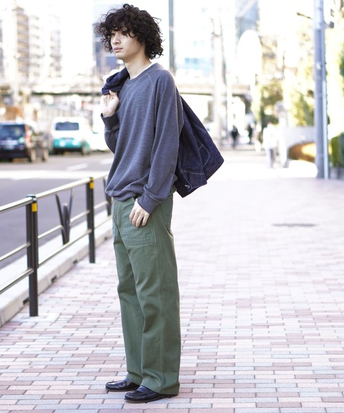 BROOKLYN OVERALL パンツ ミリタリークロスベイカーパンツ